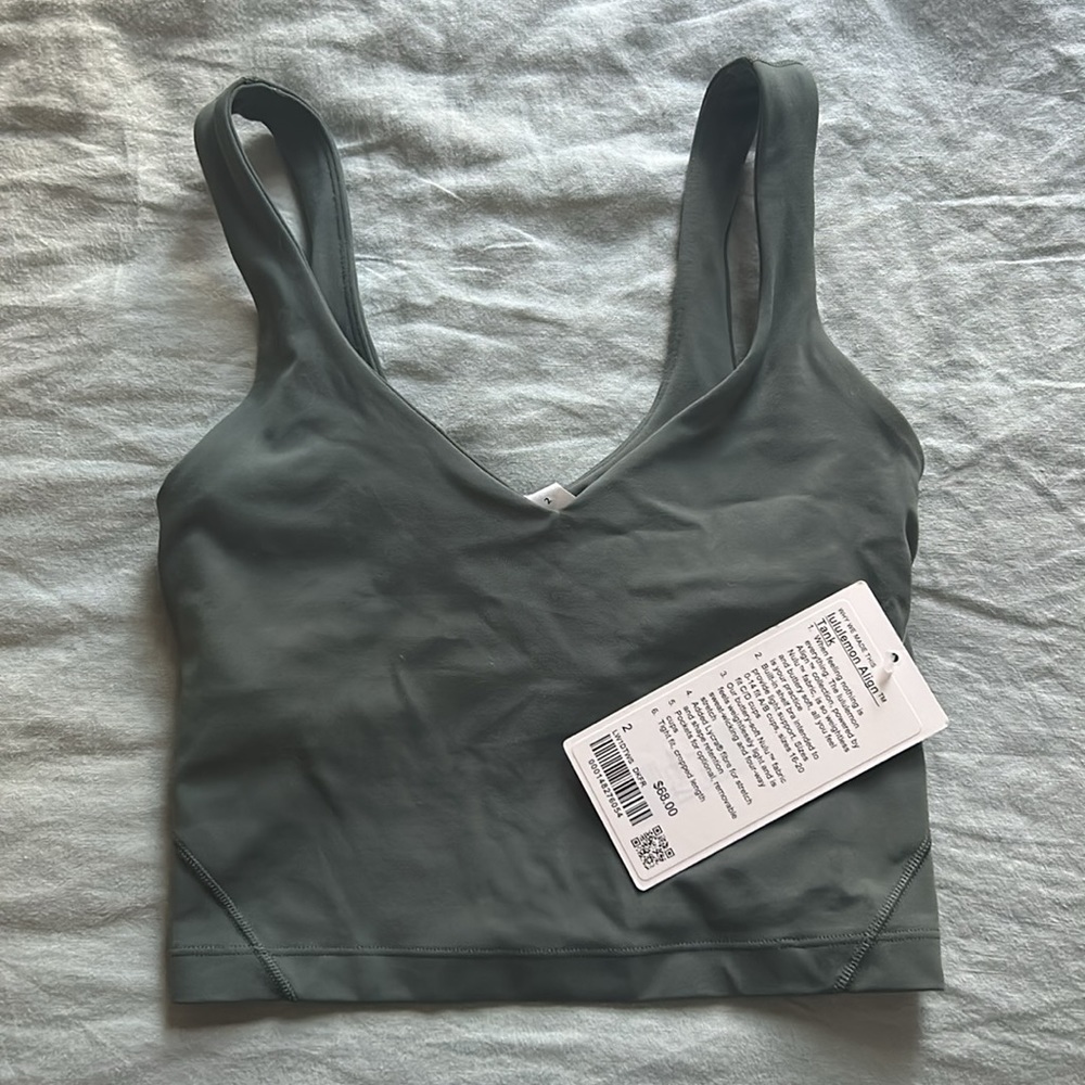 Lululemon Align Tank - Dark forest